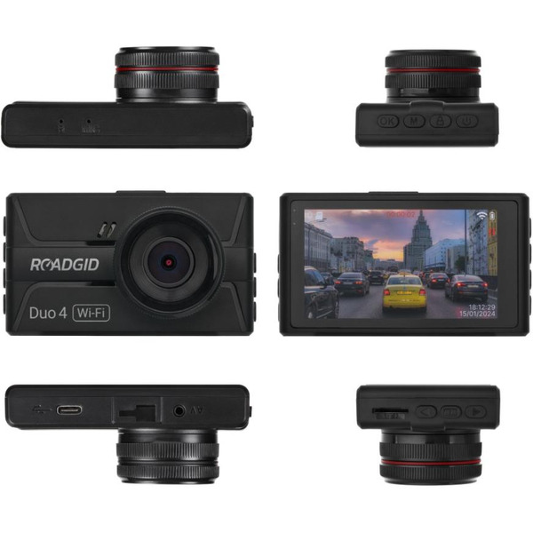 Видеорегистратор Roadgid Duo 4 (c камерой заднего вида)