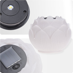 Светильник садовый REXANT Лотос Пекин 602-2431