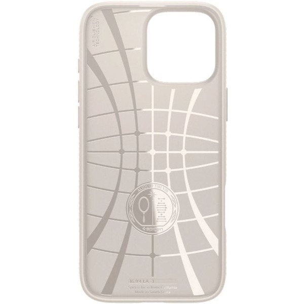 Чехол для телефона Spigen Liquid Air iPhone 16 Pro Max ACS07991 (бежевый)