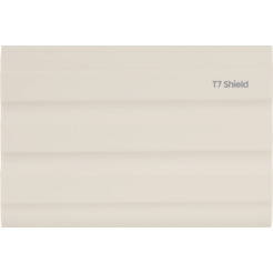 Внешний накопитель Samsung T7 Shield 1TB MU-PE1T0K/WW (бежевый)