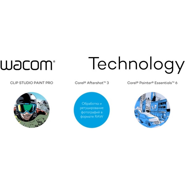 Графический планшет WACOM Intuos S (CTL-4100WLE-N)