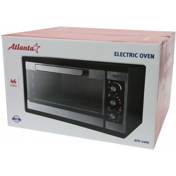 Электропечь Atlanta ATH-1406 (black)