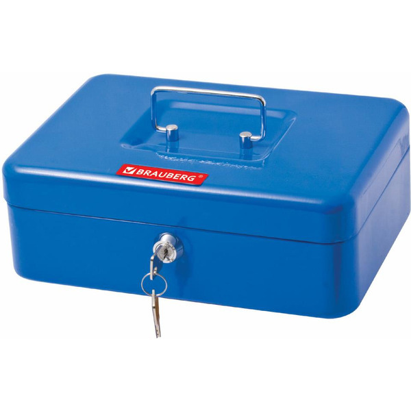 Кэшбокс BRAUBERG Safe 290335 (синий)