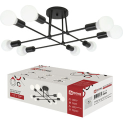 Люстра под лампу INhome EASY-8E27-BL 8хЕ27 черный