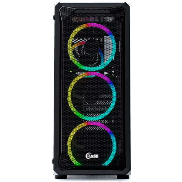 Корпус Powercase Mistral Z4 Mesh LED CMIZB-L4