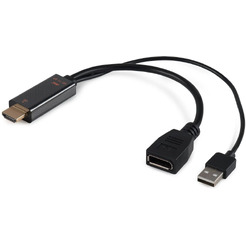 Переходник Buro BU-HDMI(M)-DP(F)