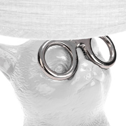 Светильник декоративный REXANT 603-1033 "Кот в очках" Е14, 40Вт (белый)