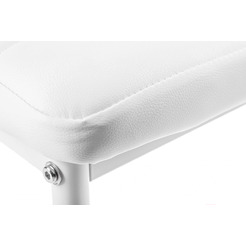 Стул Mio Tesoro Джия DC-060KD (белый/белый)