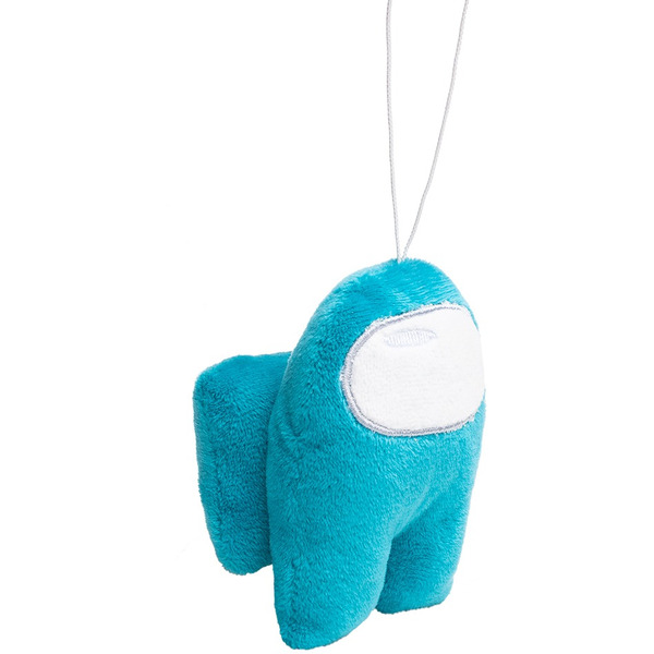 Мягкая игрушка-брелок FANCY "Амонг Ас" (Among Us), голубая, 10 см AMOB0U