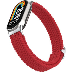 Ремешок Bingo Braided для Xiaomi Mi Band 8 (красный)
