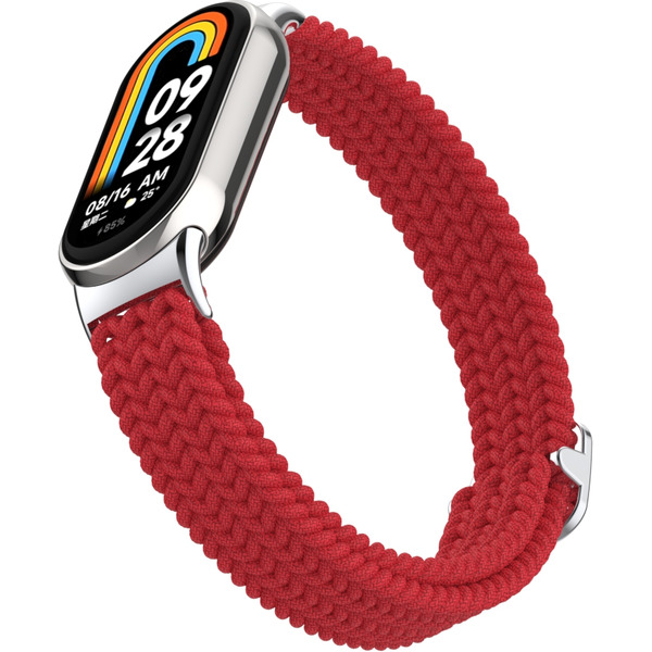 Ремешок Bingo Braided для Xiaomi Mi Band 8 (красный)