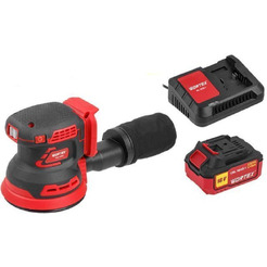 Эксцентриковая шлифмашина Wortex COS 1218 E ALL1 1334403 (с 1-м АКБ)