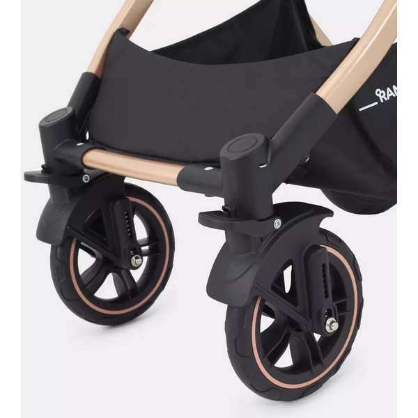 Детская универсальная коляска Rant Basic Pulsar Gold 2 в 1 RA160 (черный)