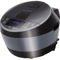 Мультиварка Endever Vita 100 (черный/сталь)