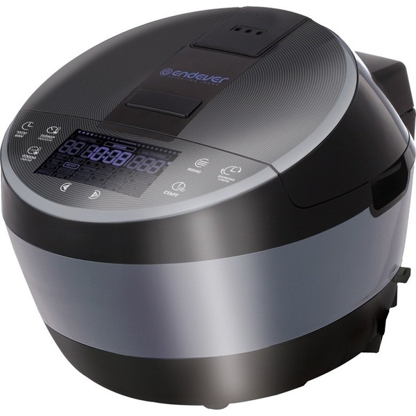 Мультиварка Endever Vita 100 (черный/сталь)