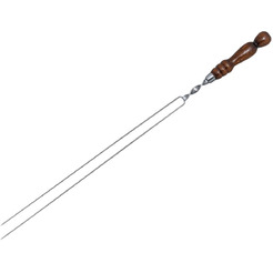 Шампуры профессиональные с деревянной ручкой для овощей CHUGUN INVEST LLC ШАМДО72 (с заклепкой)