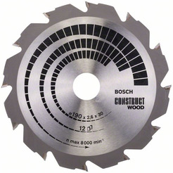 Пильный диск Bosch Construct Wood 2.608.640.633