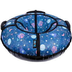 Тюбинг Hubster Люкс Pro S Сатурн Синий 110, Во9124-4