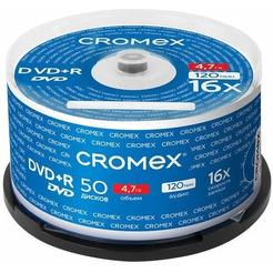 DVD+R CROMEX 4,7GB 16x, (50 шт)