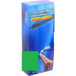 Пластиковые пружины Office Kit 38мм / REX45595 (50шт, зеленый)