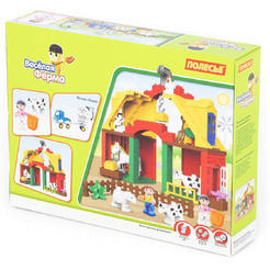 Конструктор Полесье 77561 Весёлая ферма
