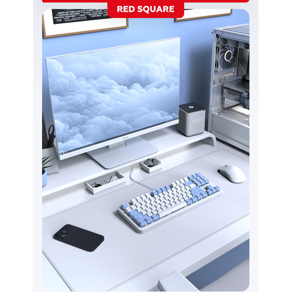 Клавиатура Red Square Alumix TKL SE Cloudy RSQ-20054 (g3ms Sapphire)