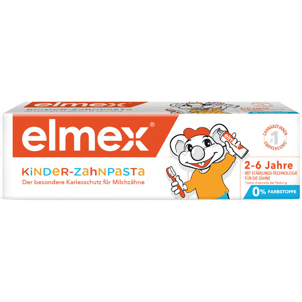 Зубная паста Elmex Детская 2-6 лет (50мл)
