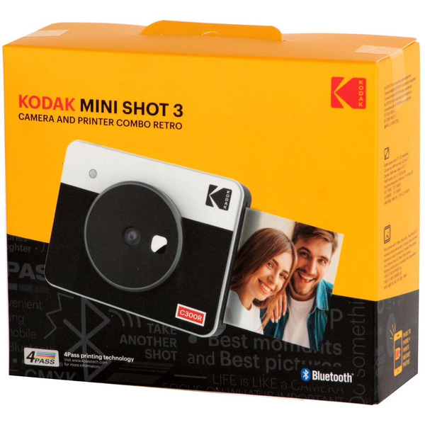 Фотоаппарат Kodak Mini Shot 3 C300R (черный/белый)