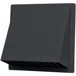 Выход стеновой airRoxy с решеткой и обратным клапаном 02-370GR
