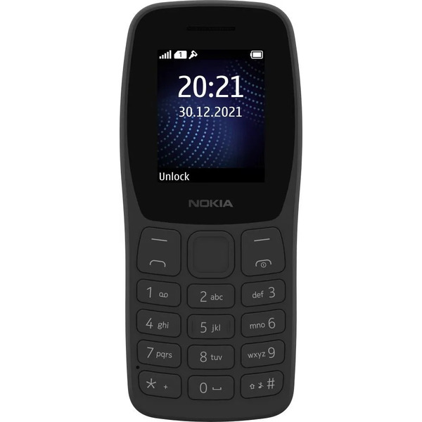 Мобильный телефон Nokia 105 Classic DS TA-1459 (черный)
