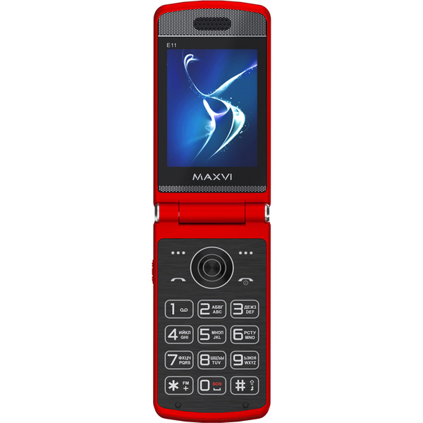 Мобильный телефон Maxvi E11 (красный)