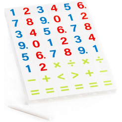 Набор игровой настольный Полесье Цифры и математические знаки 83344 (48 элементов)