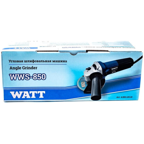 Угловая шлифмашина WATT WWS-850 NEW (4.850.125.10)