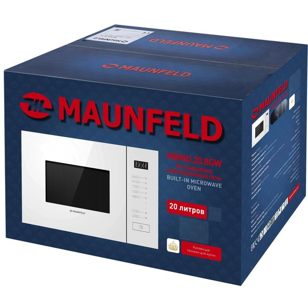 Встраиваемая микроволновая печь MAUNFELD MBMO.20.8GW
