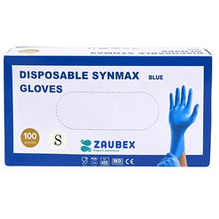 Виниловые перчатки Zaubex 9125806 (S, 100 шт)