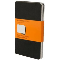 Блокнот Moleskine Cahier Journal Pocket QP311 (черный) 3 шт
