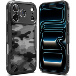 Чехол Ringke FUSION X для iPhone 17 Pro CAMO BLACK