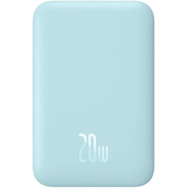 Внешний аккумулятор Baseus Magnetic Wireless PPCX020003 6000mAh (голубой)