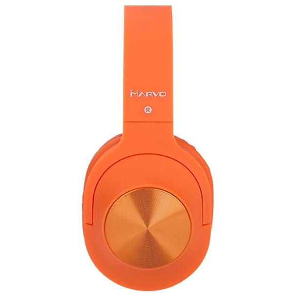 Наушники с микрофоном DA DM0045 (оранжевые)