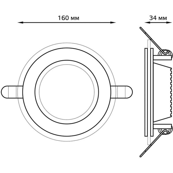 Светильник Gauss 947111112