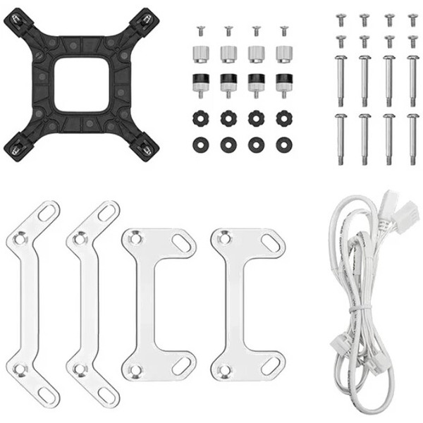 Система жидкостного охлаждения для процессора DeepCool LP240 WH R-LP240-WHMSMC-G-1