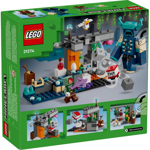 Конструктор LEGO Minecraft Встреча с надзирателем 21274