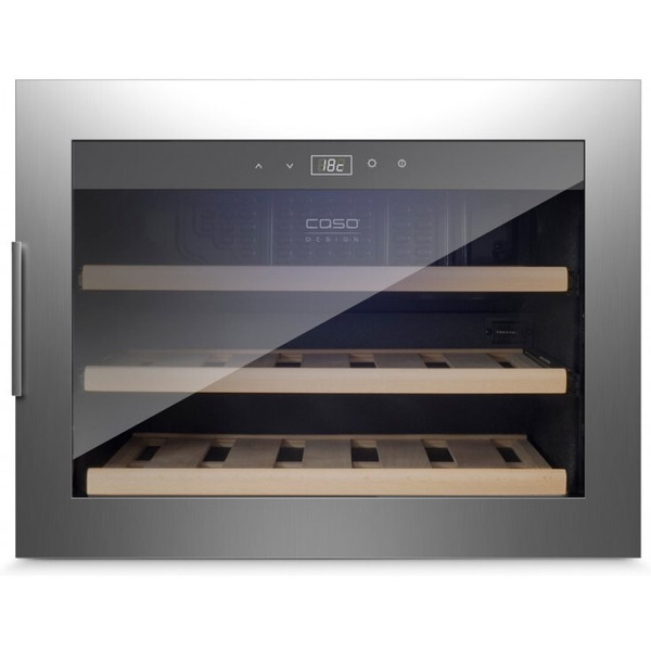 Винный шкаф CASO WineSafe 18 EB Inox