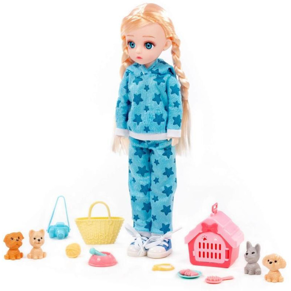 Кукла Полесье Даша в спортивном костюме + аксессуары 03090 (в коробке №3)