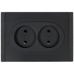 Розетка IEK Forte&Piano FP-R20-10-1-K02