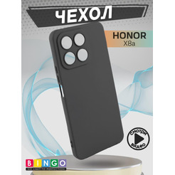 Бампер BINGO Liquid TPU для HONOR X8a Черный