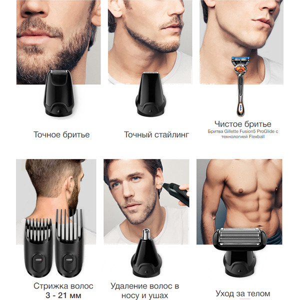 Универсальный триммер BRAUN MGK 5260