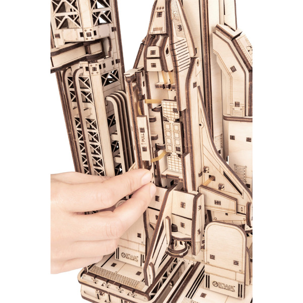 Механическая модель в виде конструктора EWA Космический челнок