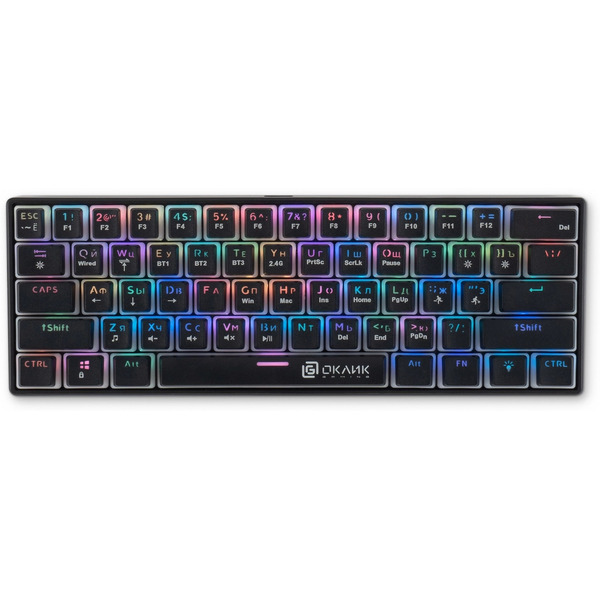 Клавиатура Oklick K763W (черный)