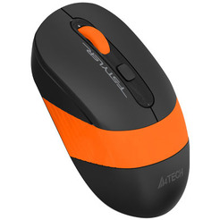 Мышь A4Tech Fstyler FG10S (черный/оранжевый)